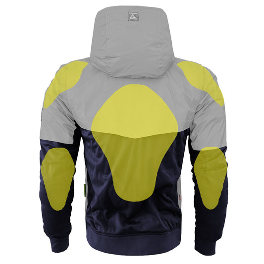 TEEK - Ultra Reflective Padded Hoodie Navy Blue Eclipse JACKET TEEK BR