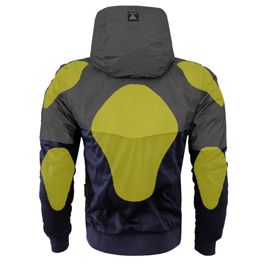 TEEK - Ultra Reflective Padded Hoodie Navy Blue Nebula JACKET TEEK BR