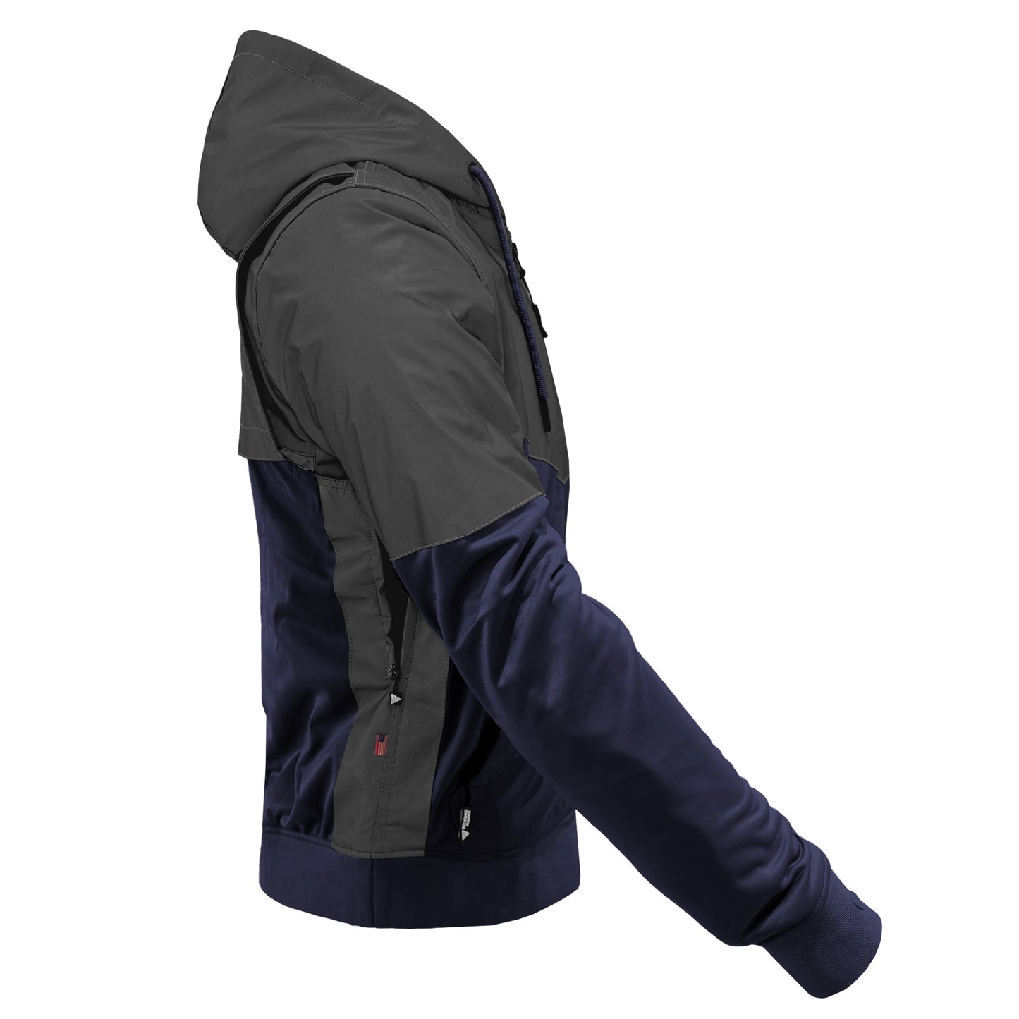 TEEK - Ultra Reflective Padded Hoodie Navy Blue Nebula JACKET TEEK BR