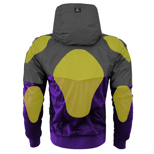 TEEK - Mens Ultra Reflective Padded Hoodie Purple Nebula JACKET TEEK BR