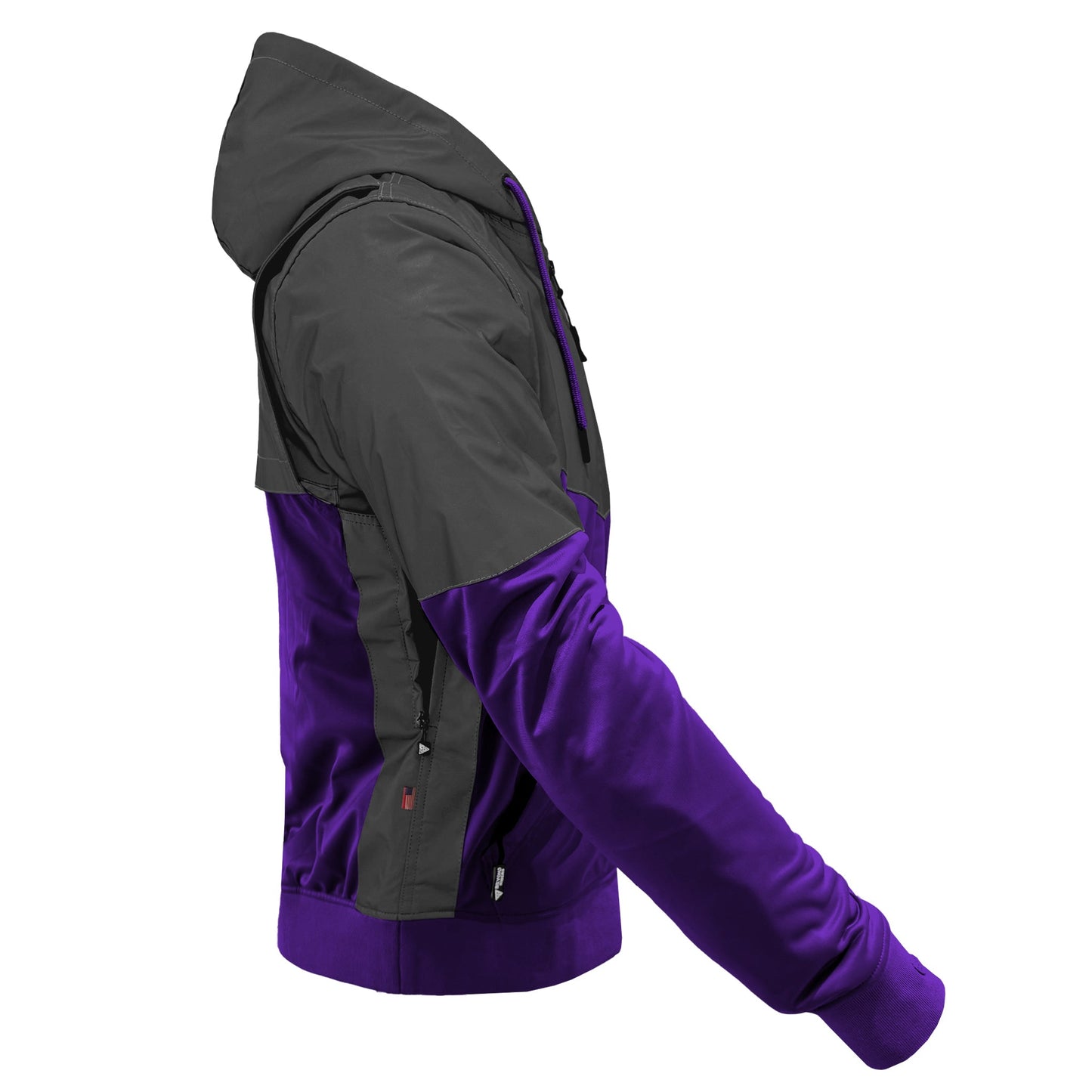 TEEK - Mens Ultra Reflective Padded Hoodie Purple Nebula JACKET TEEK BR