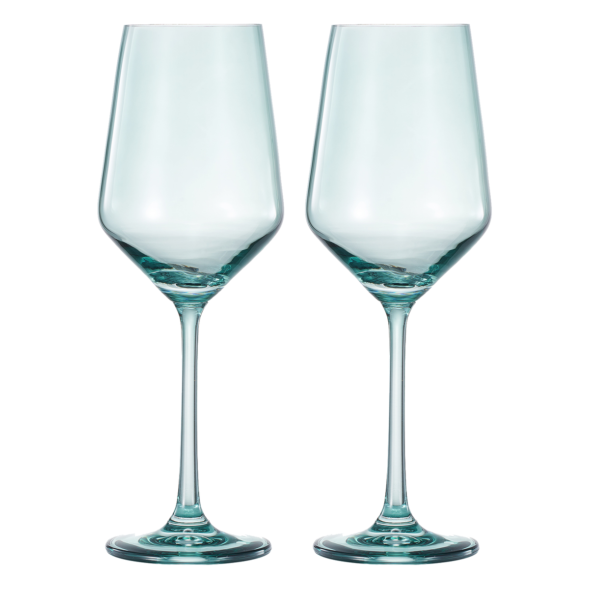 TEEK - Tonal Stemmed Wine Glassware Forest Green Set HOME DECOR TEEK KS