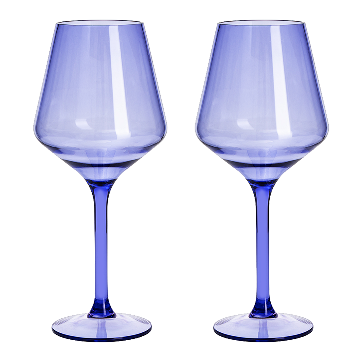 TEEK - Saint Tropez Acrylic Stemmed Wine Glassware Set HOME DECOR TEEK KS