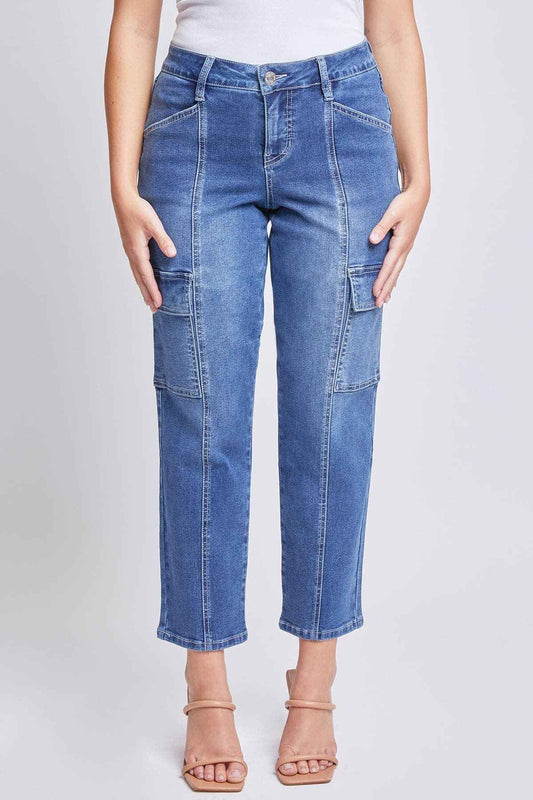 Women's Cargo Mid Rise Pants