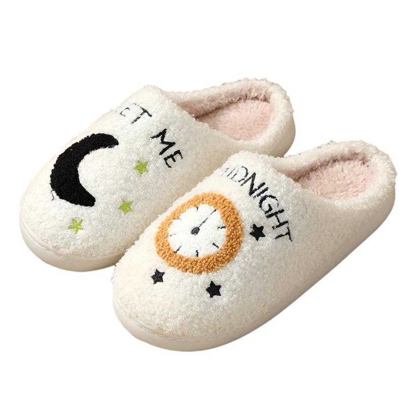 TEEK - White Moon Cotton Slippers SHOES TEEK K 7