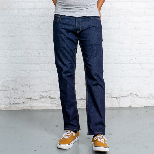 TEEK - Tailored Fit Dark Wash 6 Pocket JEANS TEEK DDA 28 28