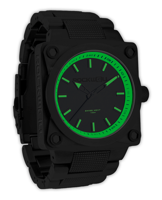 TEEK - 747 Black Green Watch WATCH TEEK RT