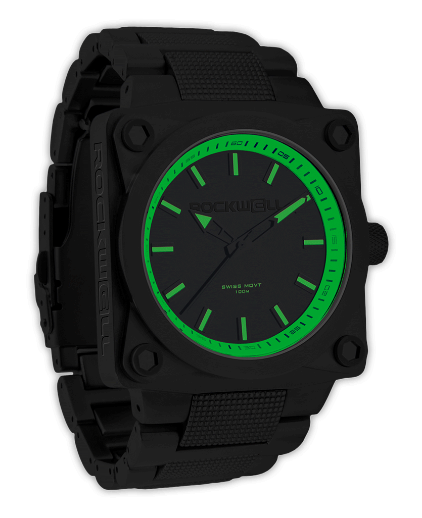TEEK - 747 Black Green Watch WATCH TEEK RT