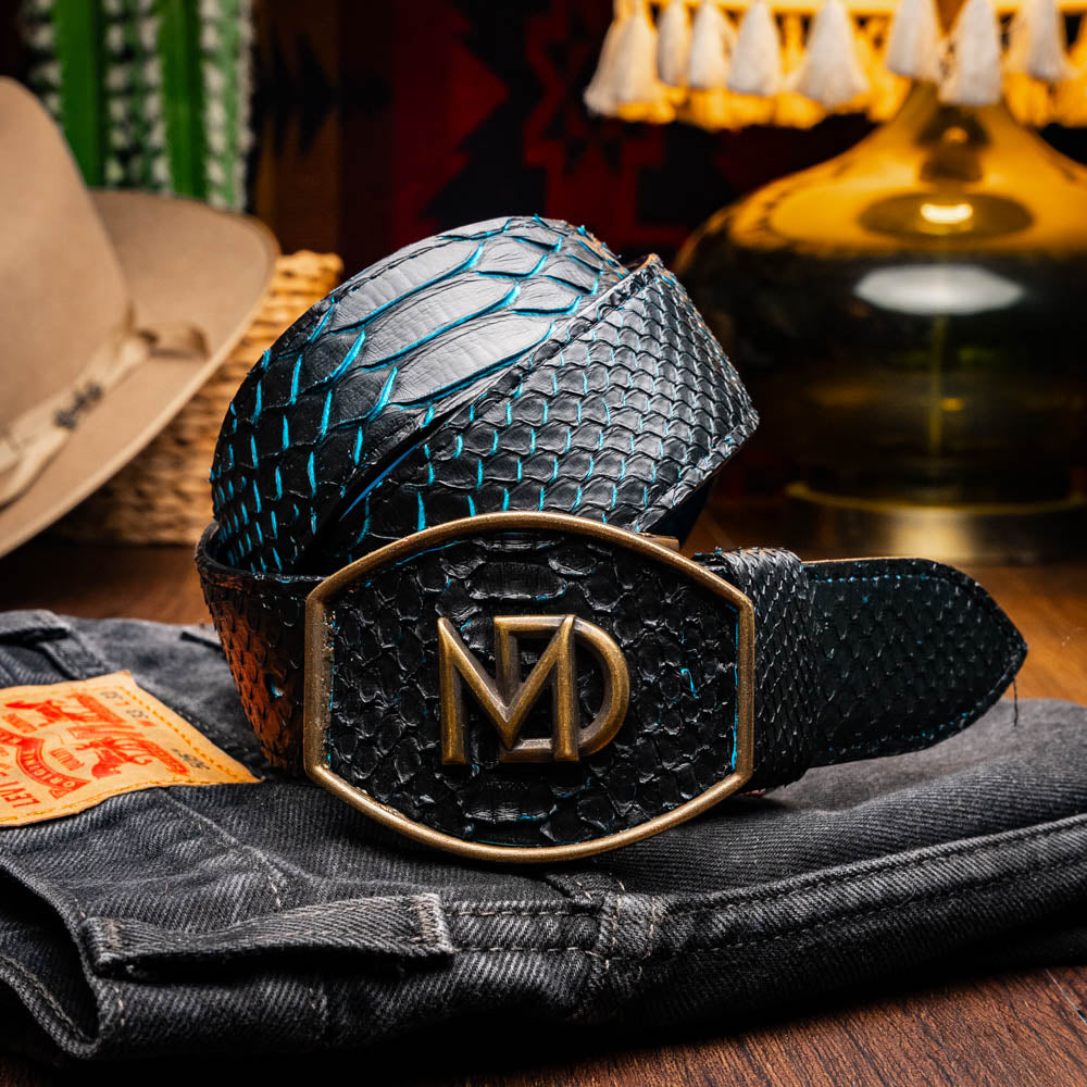 TEEK - Arkansas Belt Black / Blue BELT TEEK MDM