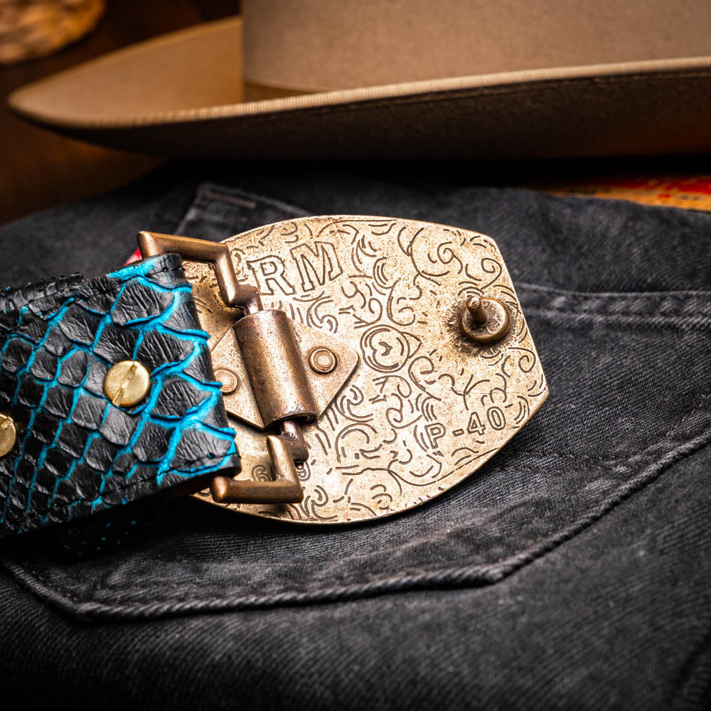 TEEK - Arkansas Belt Black / Blue BELT TEEK MDM