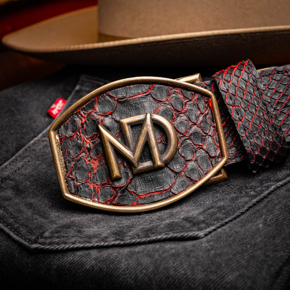 TEEK - Mens Arkansas Belt BlackCherry BELT TEEK MDM