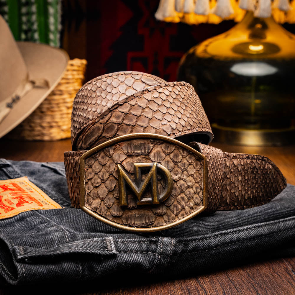 TEEK - Mens Arkansas Belt Brown BELT TEEK MDM