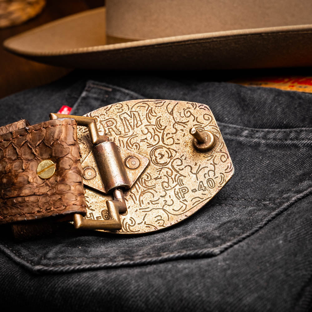 TEEK - Mens Arkansas Belt Brown BELT TEEK MDM