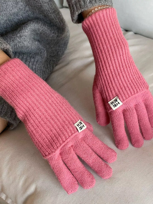 TEEK - Ribbed Knit Winter Gloves GLOVES TEEK Trend