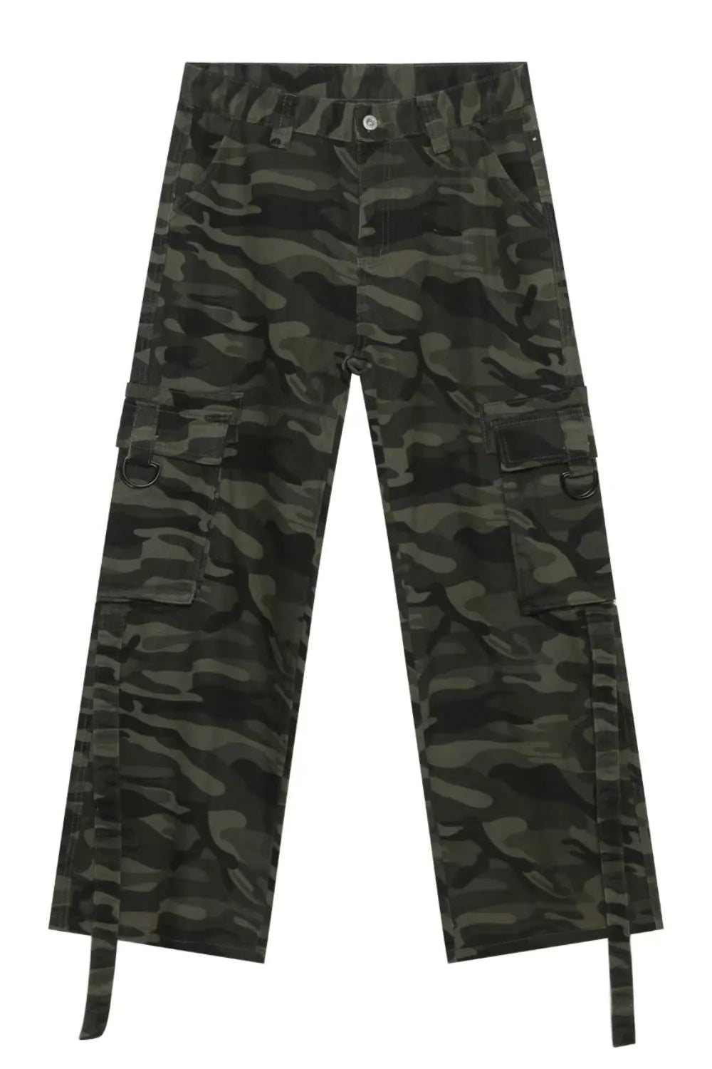 TEEK - Mens Green Camouflage Cargo Jeans JEANS TEEK Trend