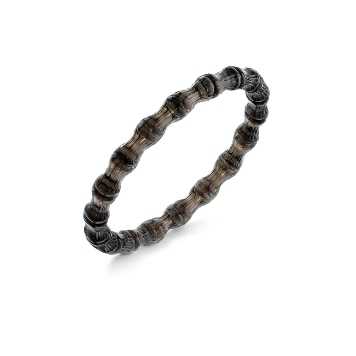 TEEK - Bamboo Lucite Slip On Bangle JEWELRY TEEK GNH BLACKBERRY
