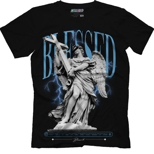 TEEK - Blessed (Air Jordan 1 High OG "UNC Toe") T-Shirt TOPS TEEK MS