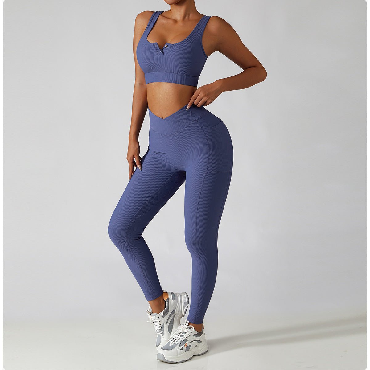 TEEK - Body Snap Bra TOPS TEEK RP Small Blue