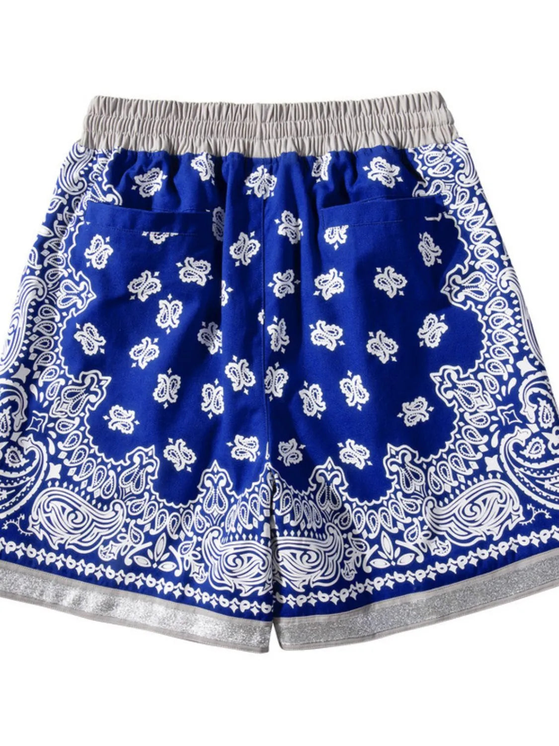 TEEK - Mens Drawstring Printed Pocketed Shorts SHORTS TEEK Trend
