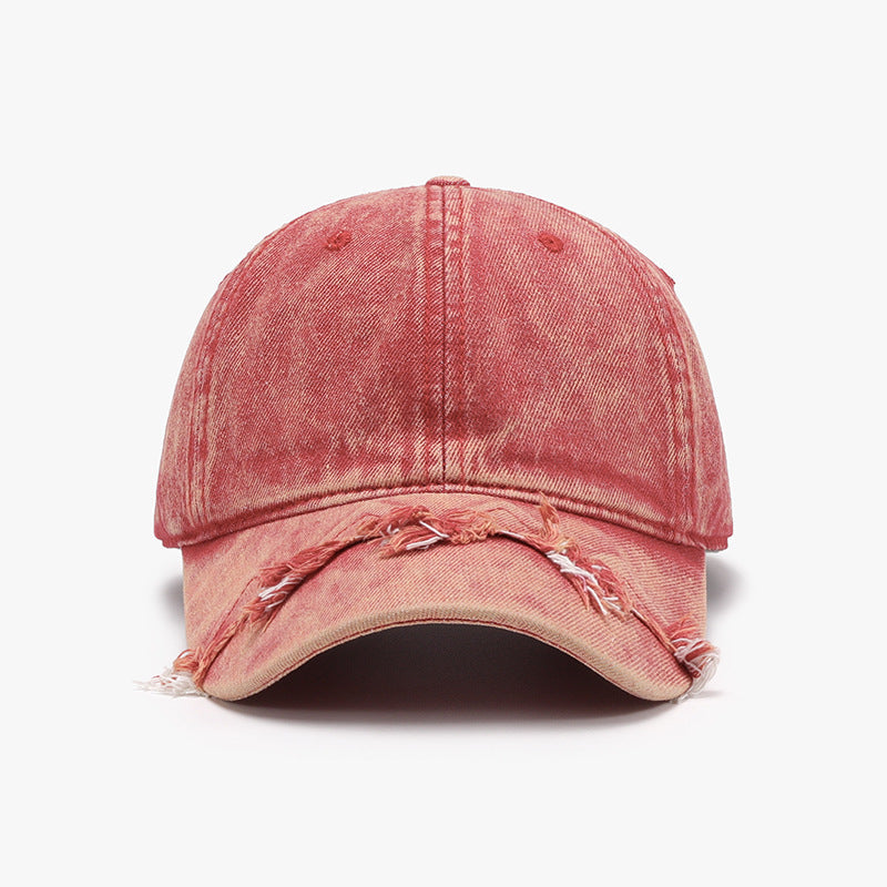TEEK - Fringe Adjustable Cotton Baseball Cap HAT TEEK Trend Strawberry