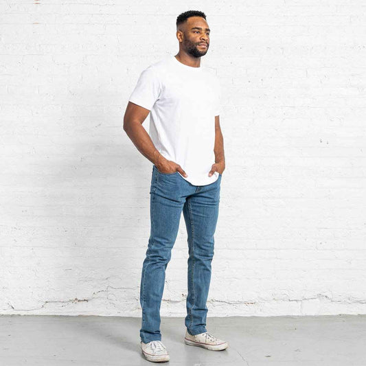 TEEK - Tailored Fit Light Wash JEANS TEEK DDA