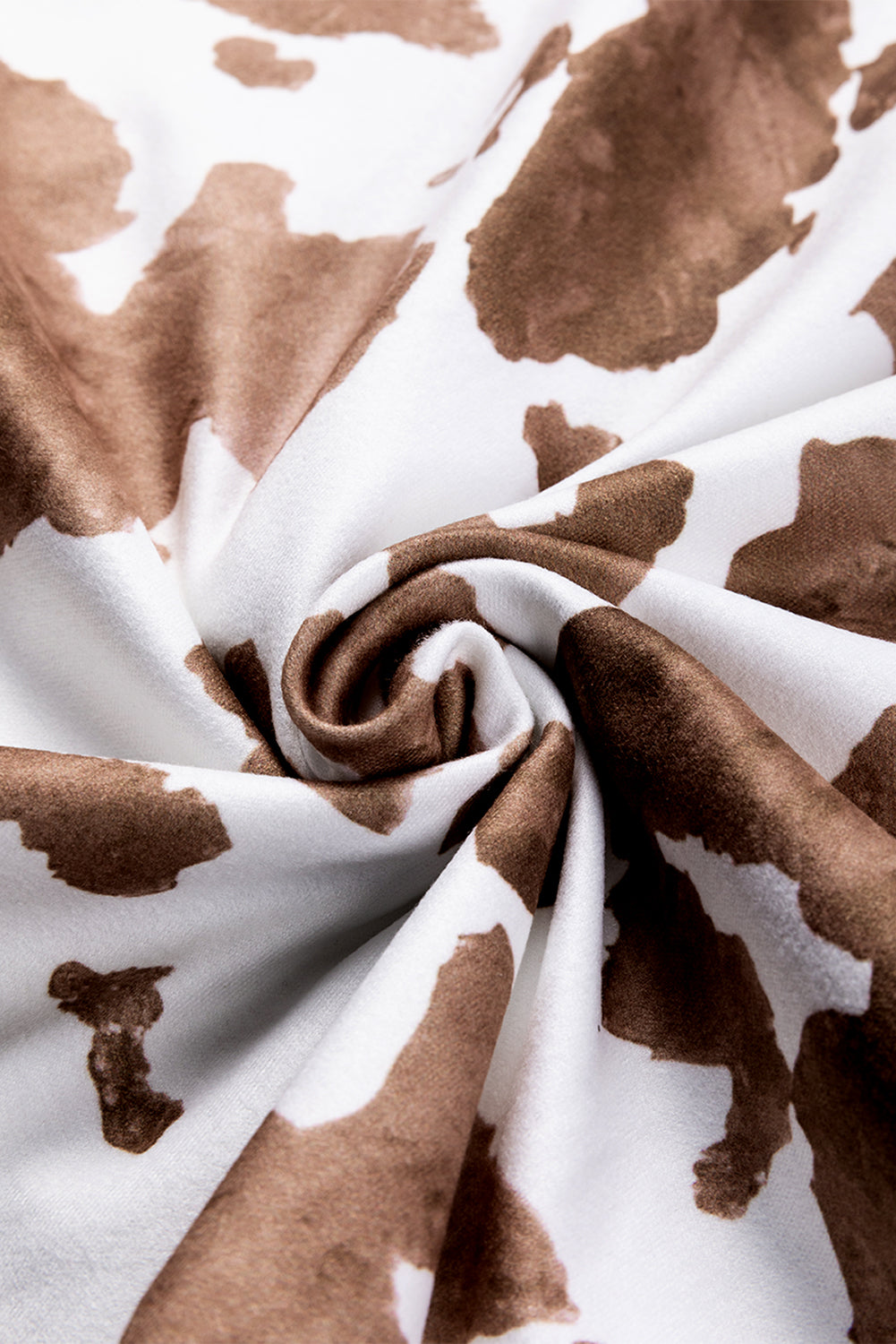 TEEK - Khaki Splotches Mixed Media Long Sleeve Top TOPS TEEK Trend