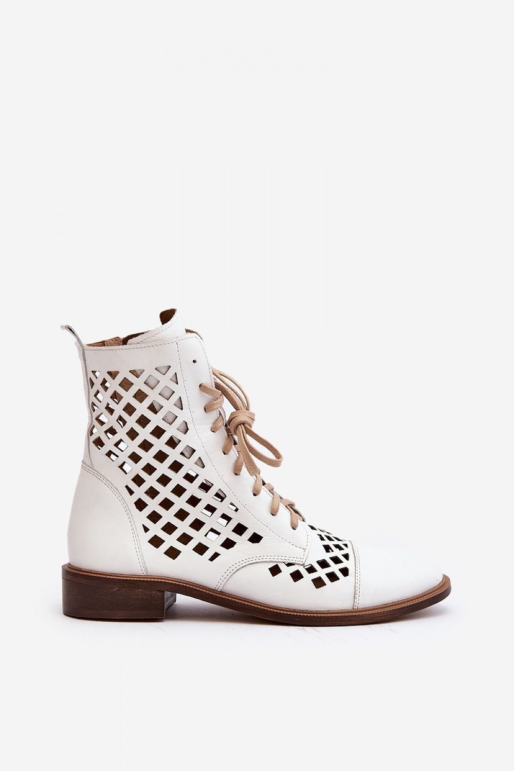 TEEK - Mesh Natural Leather AnkleBoots SHOES TEEK MH