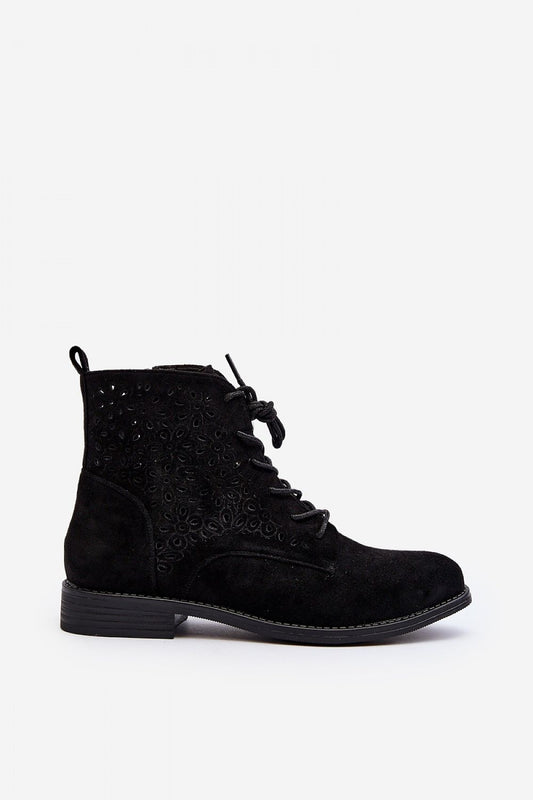 TEEK - Laced Suede Short Boots SHOES TEEK MH