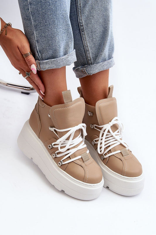 TEEK - Platform Laced High-Top Boots SHOES TEEK MH