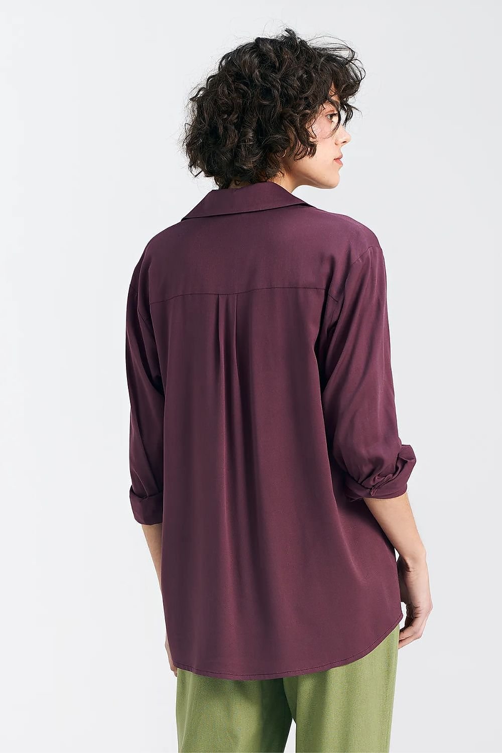 TEEK - Cotton Button-Down Long-Sleeved Shirt TOPS TEEK MH