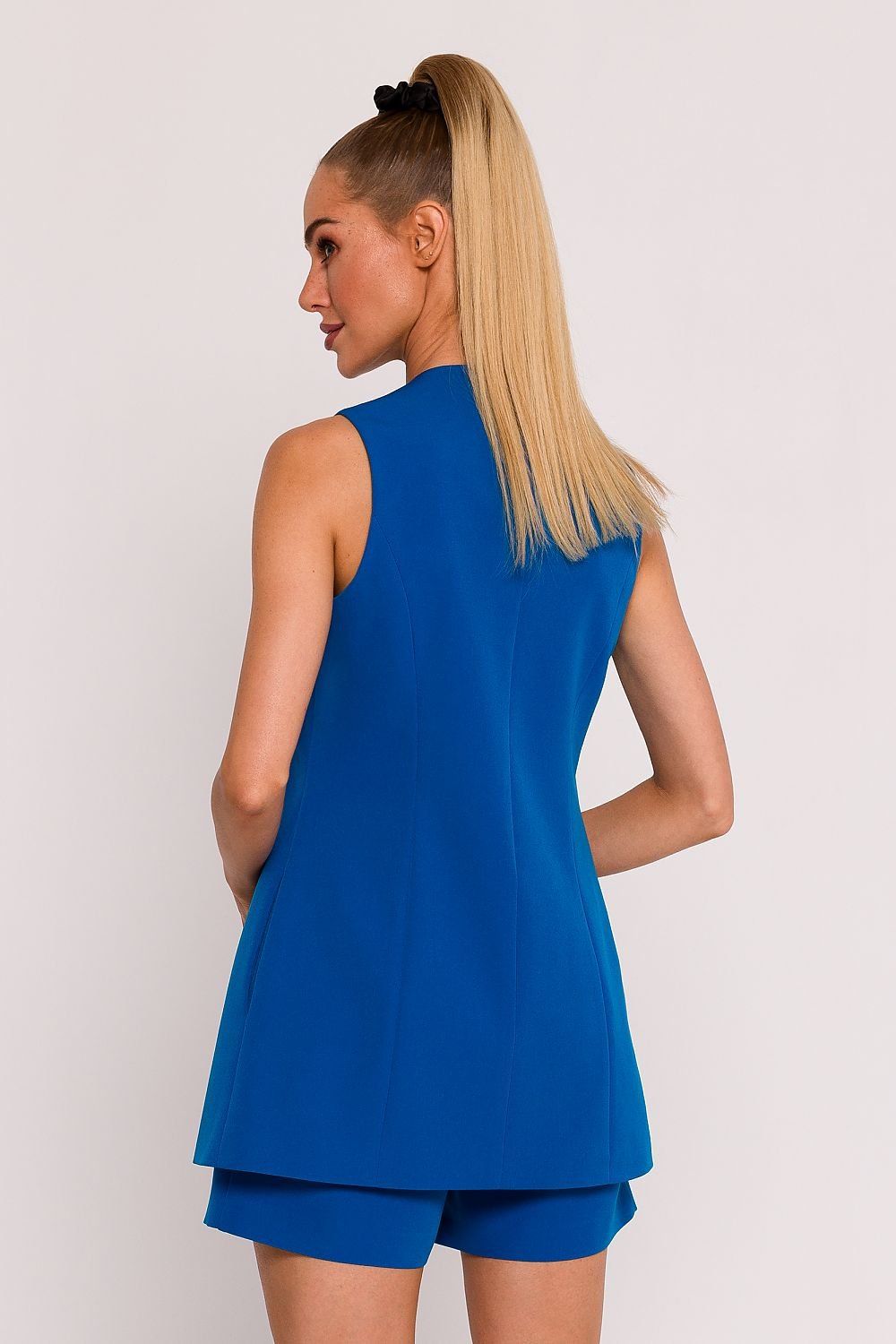 TEEK - One Button Sleeveless Gilet Top TOPS TEEK MH