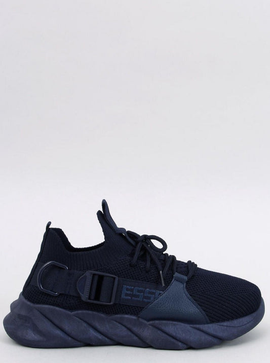 TEEK - Black Side Bucke Sock Sneakers