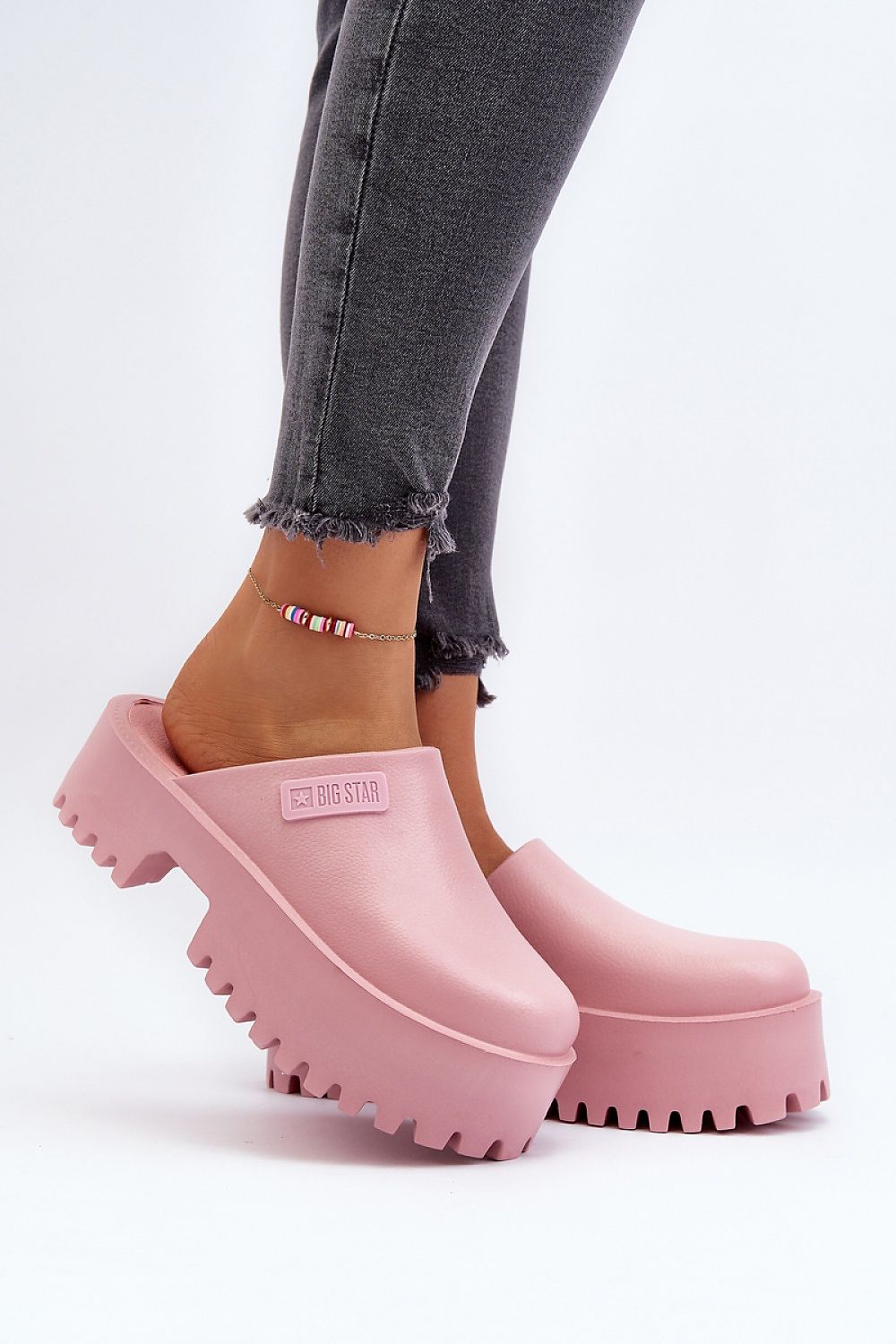 TEEK - Thick Smoothed No-Strap Platform Mules SHOES TEEK MH
