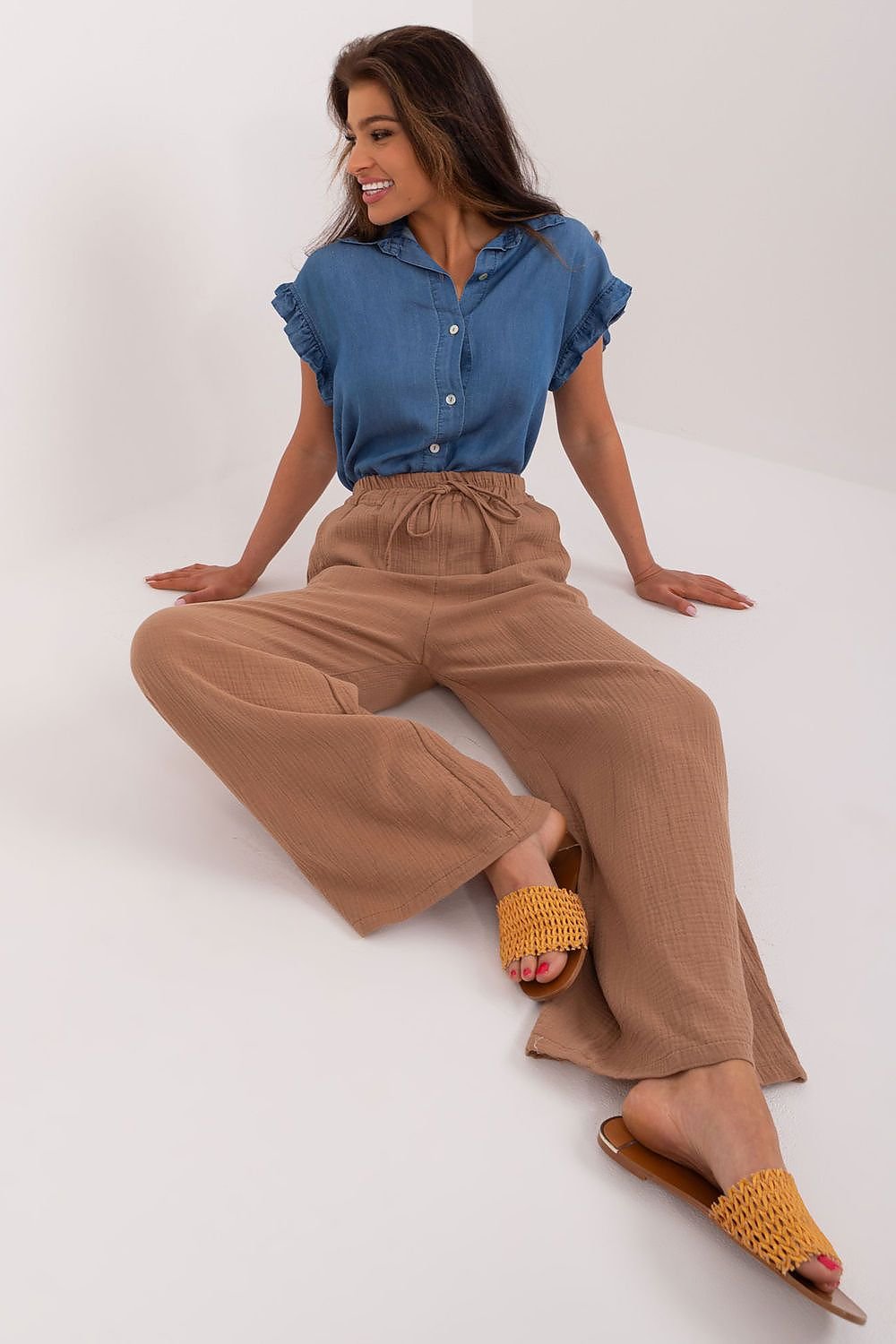 TEEK - Low Crotch Fabric Trousers PANTS TEEK MH