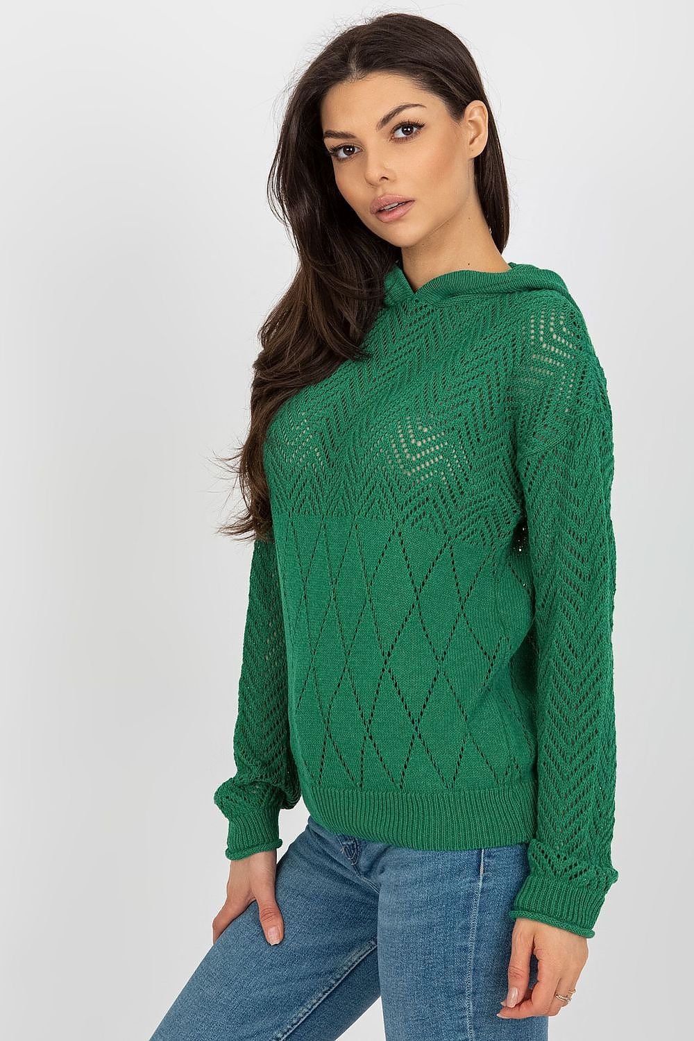 TEEK - Knitted Mixed Mesh Hoodie TOPS TEEK MH