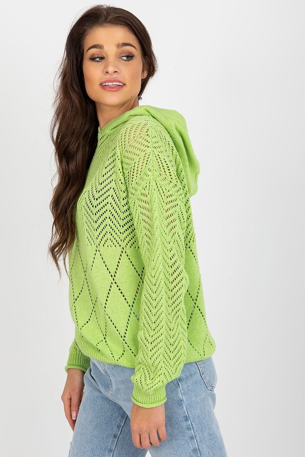 TEEK - Knitted Mixed Mesh Hoodie TOPS TEEK MH
