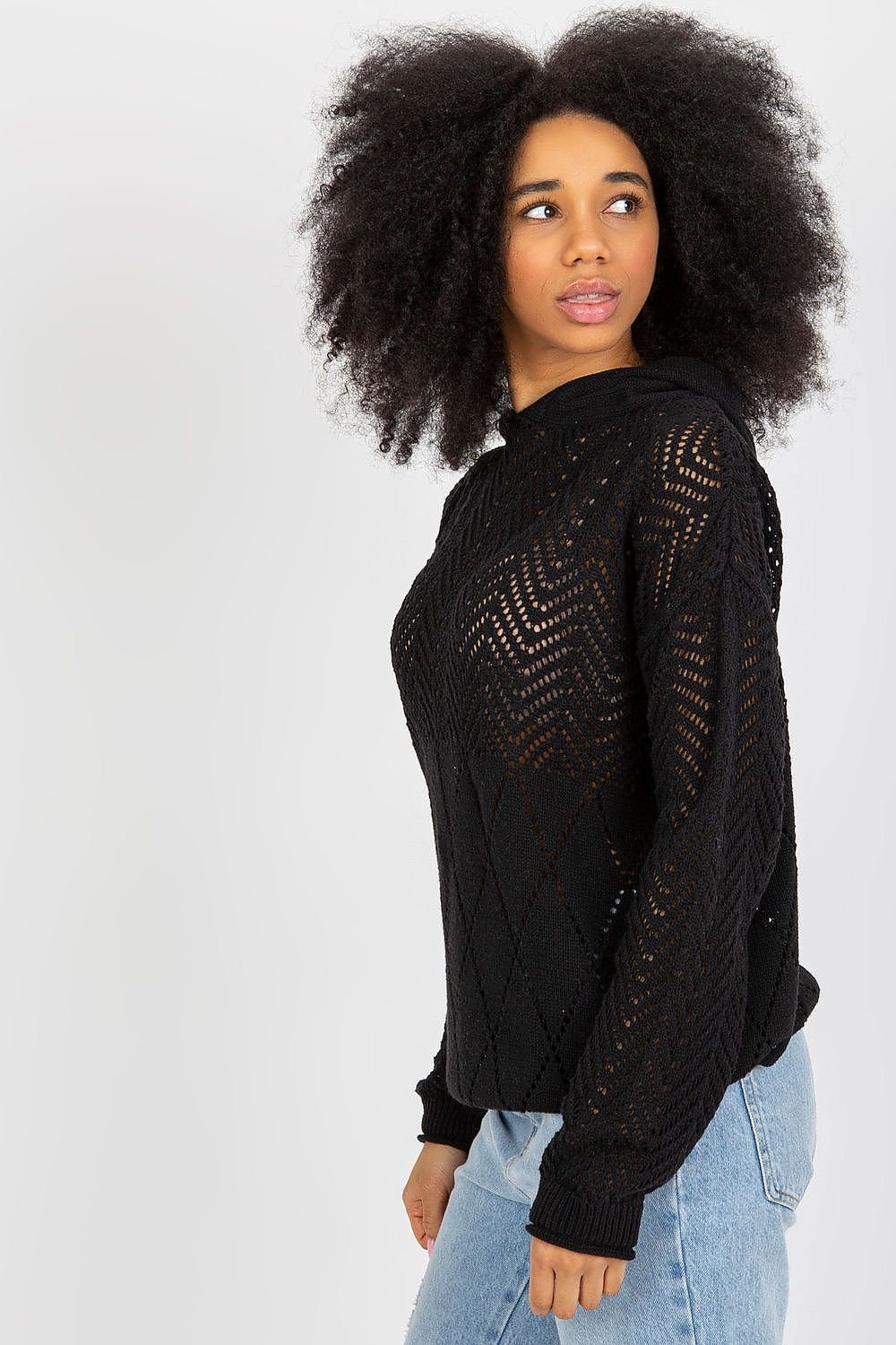 TEEK - Knitted Mixed Mesh Hoodie TOPS TEEK MH