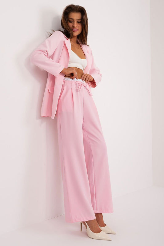 TEEK - Drawstring Palazzo Pocketed Trousers PANTS TEEK MH