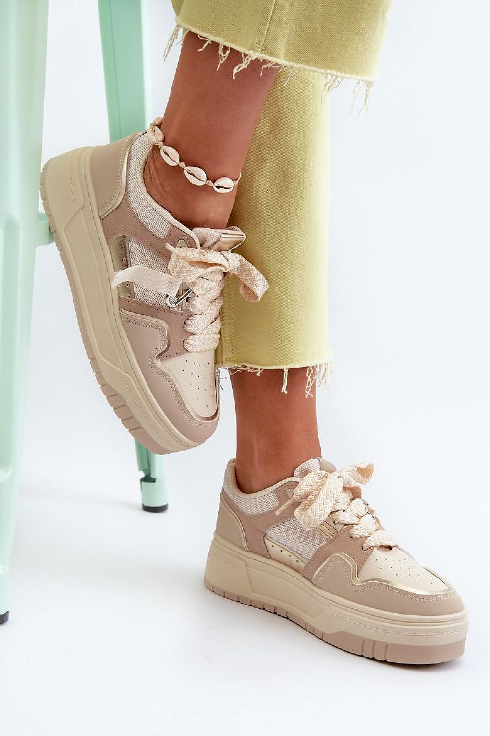TEEK - Rebellion Ribbon Tied Sneakers SHOES TEEK MH