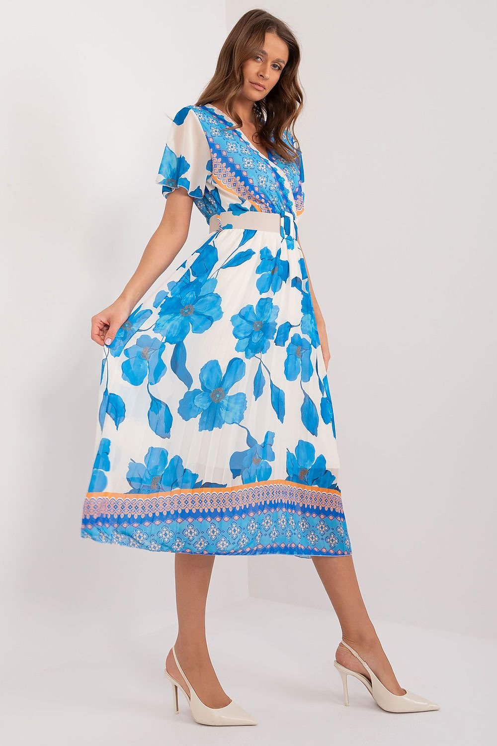 TEEK - Watercolor Flowers Dress DRESS TEEK MH