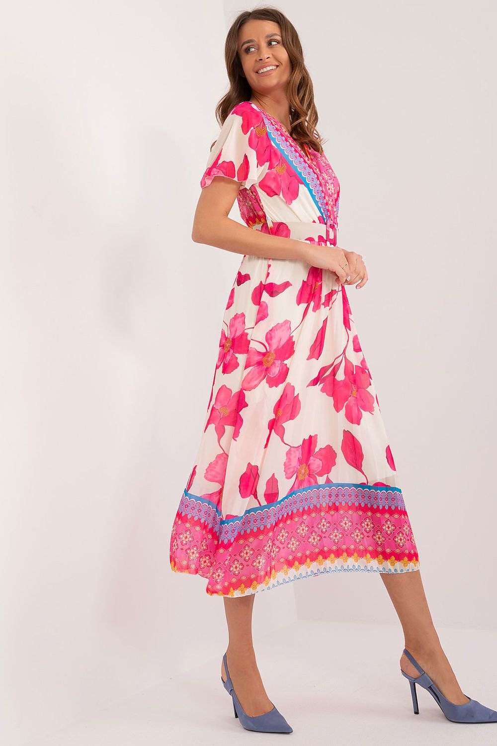 TEEK - Watercolor Flowers Dress DRESS TEEK MH