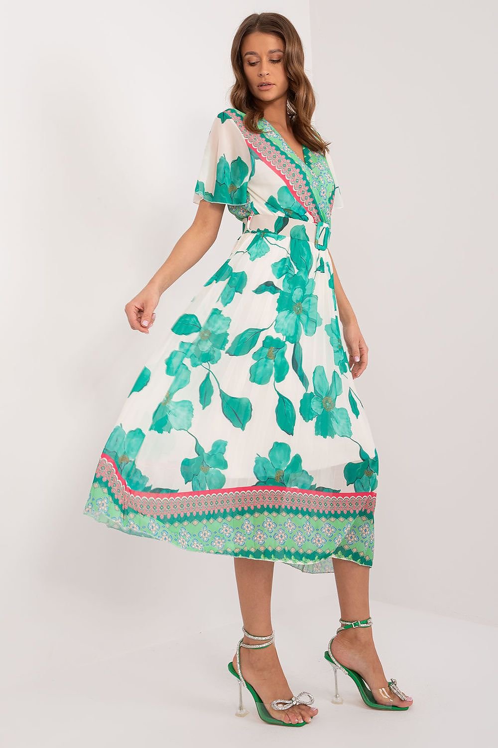 TEEK - Watercolor Flowers Dress DRESS TEEK MH