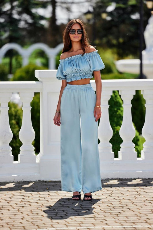 TEEK - Off-Shoulder Cropped Blouse TOPS TEEK MH