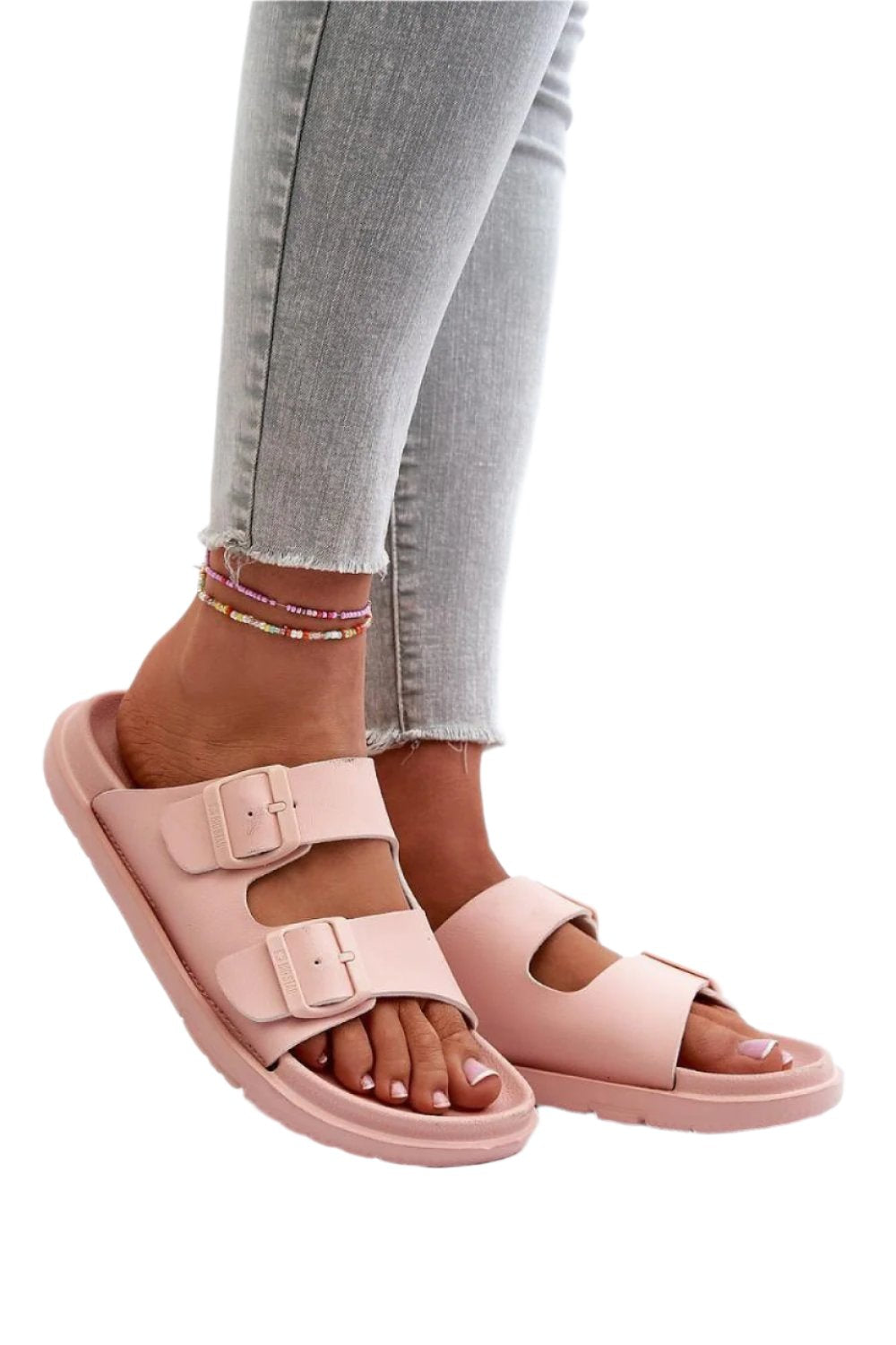 TEEK - Double Buckle Strap Foam Sandals SHOES TEEK MH