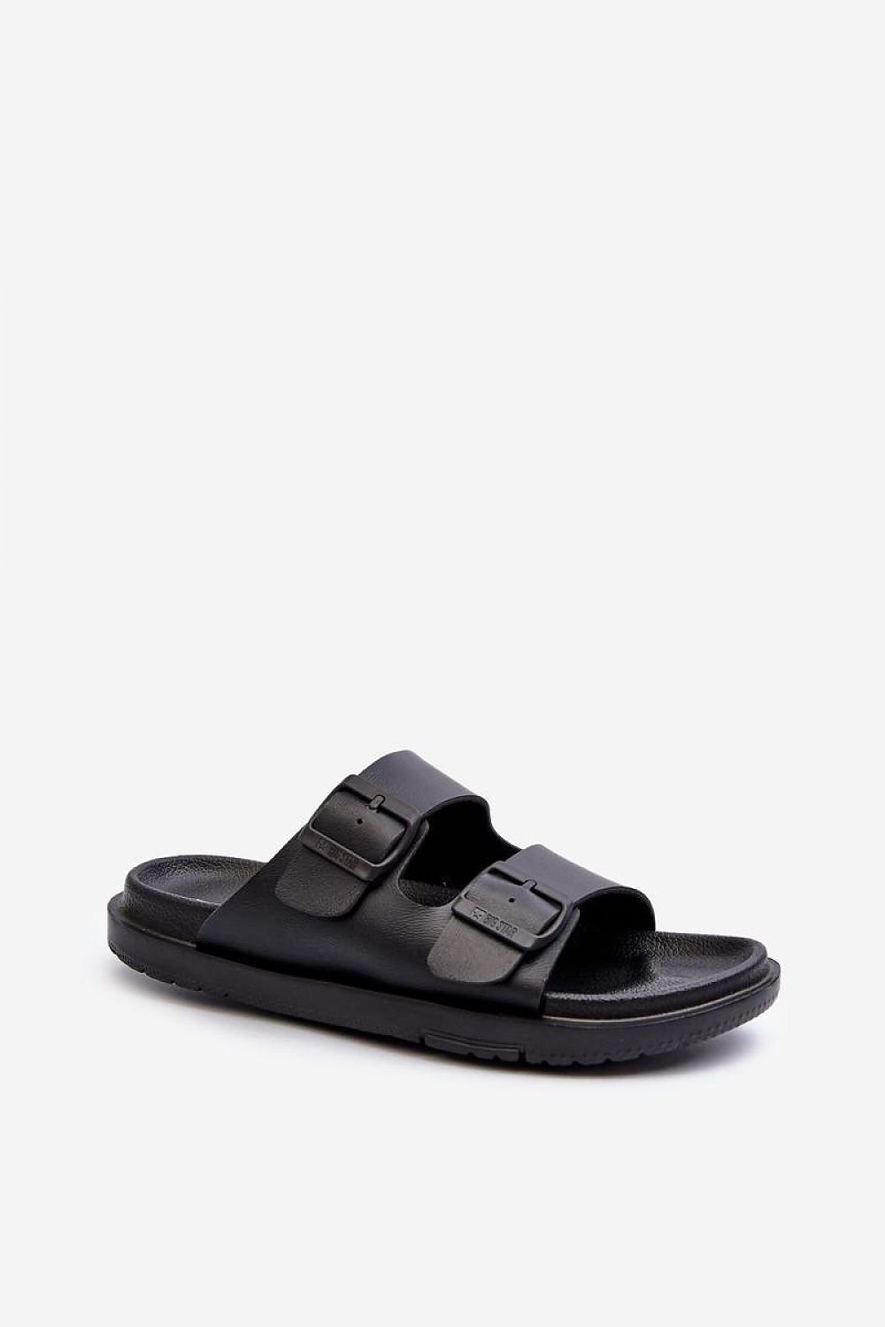 TEEK - Double Buckle Strap Foam Sandals SHOES TEEK MH black 6