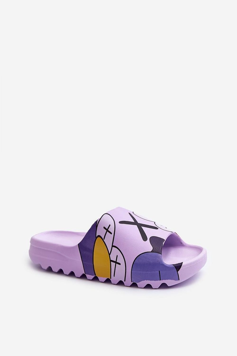 TEEK - Womens Graphic Rubber Slides SHOES TEEK MH violet 6