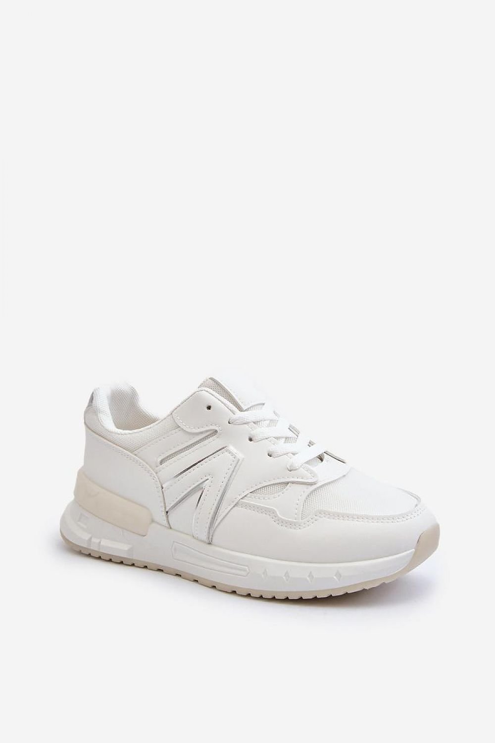 TEEK - Sport Laced Removable Foam Insole Sneakers SHOES TEEK MH white 6.5