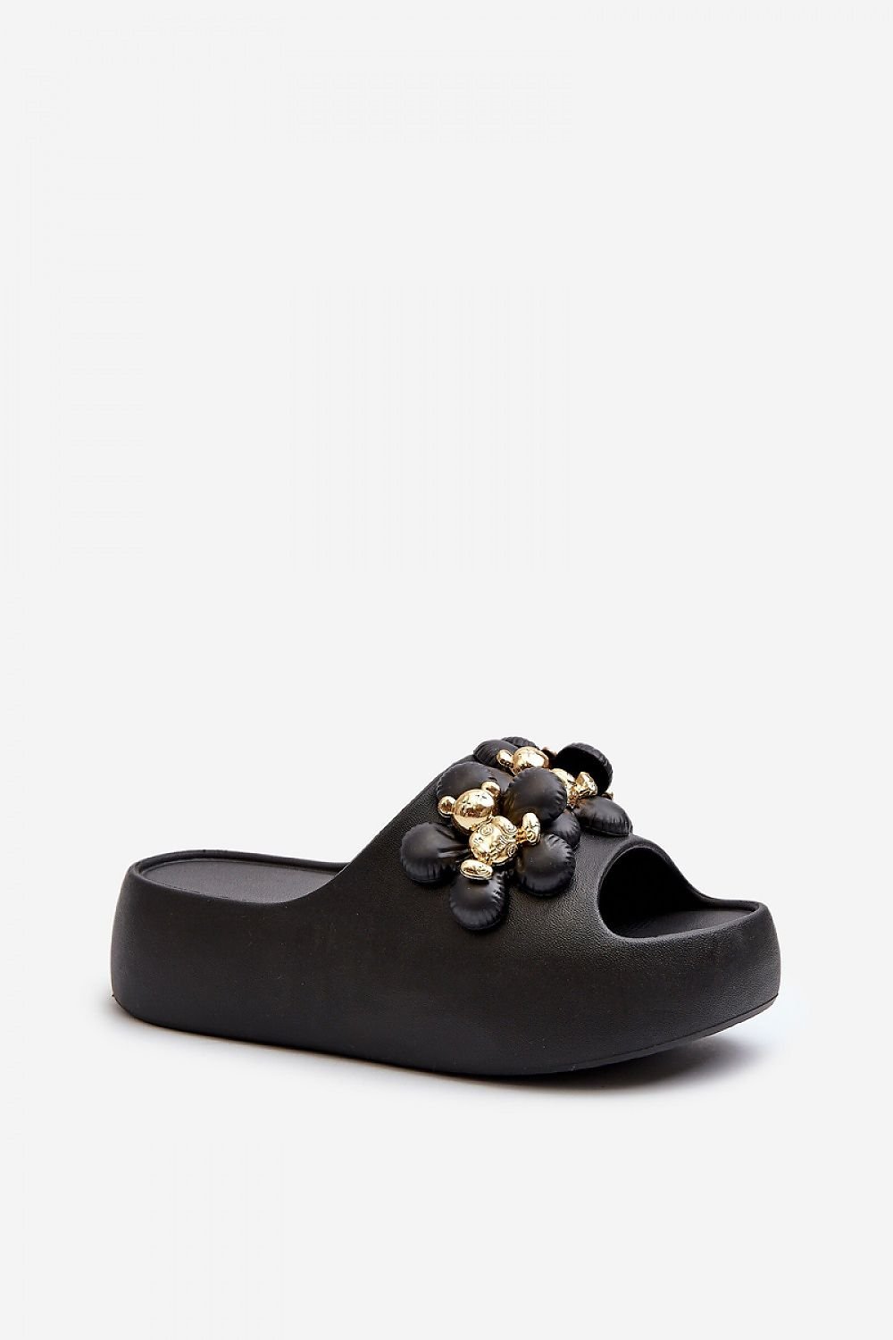 TEEK - Bear Crew Platform Slides SHOES TEEK MH black 6