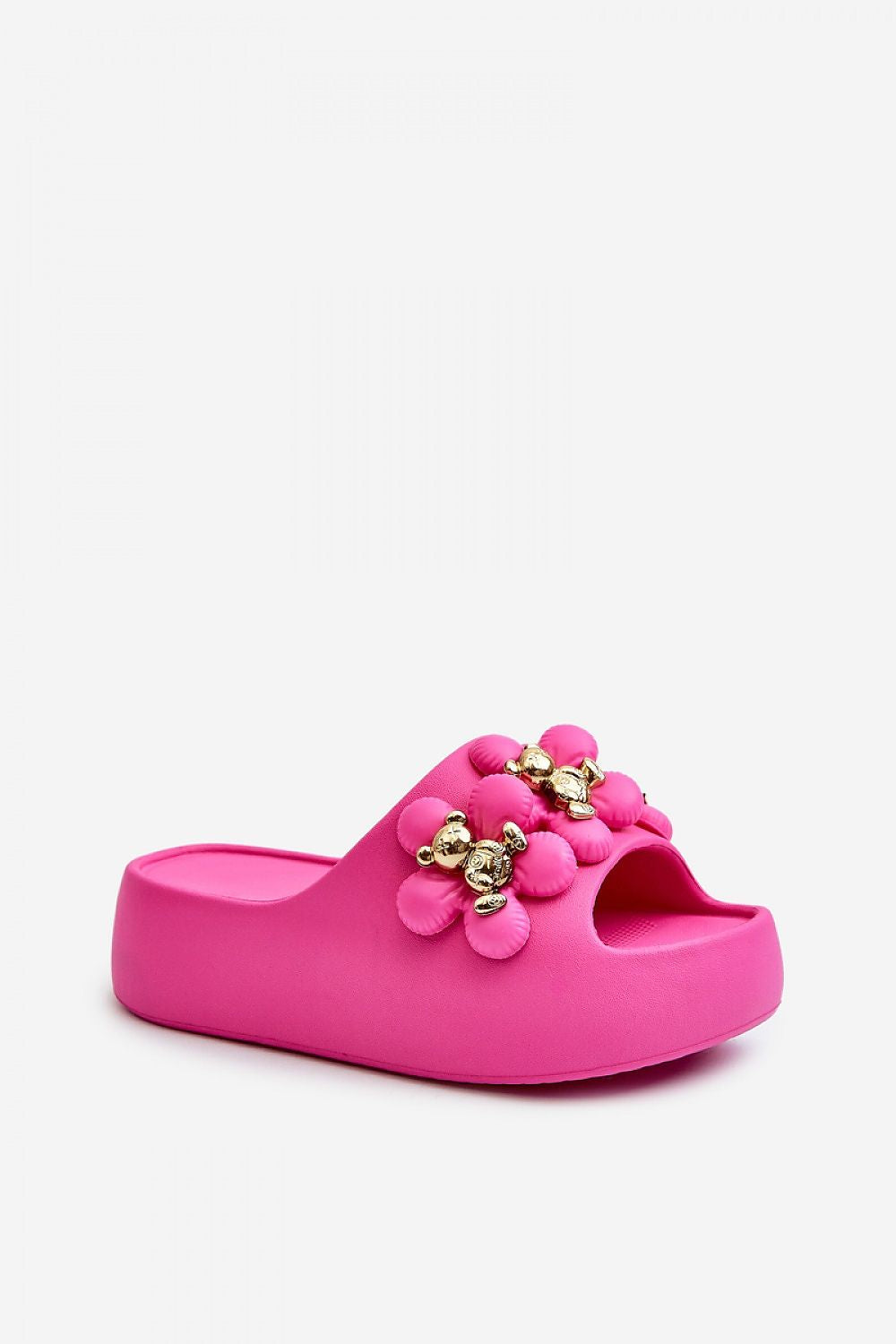 TEEK - Bear Crew Platform Slides SHOES TEEK MH pink 6