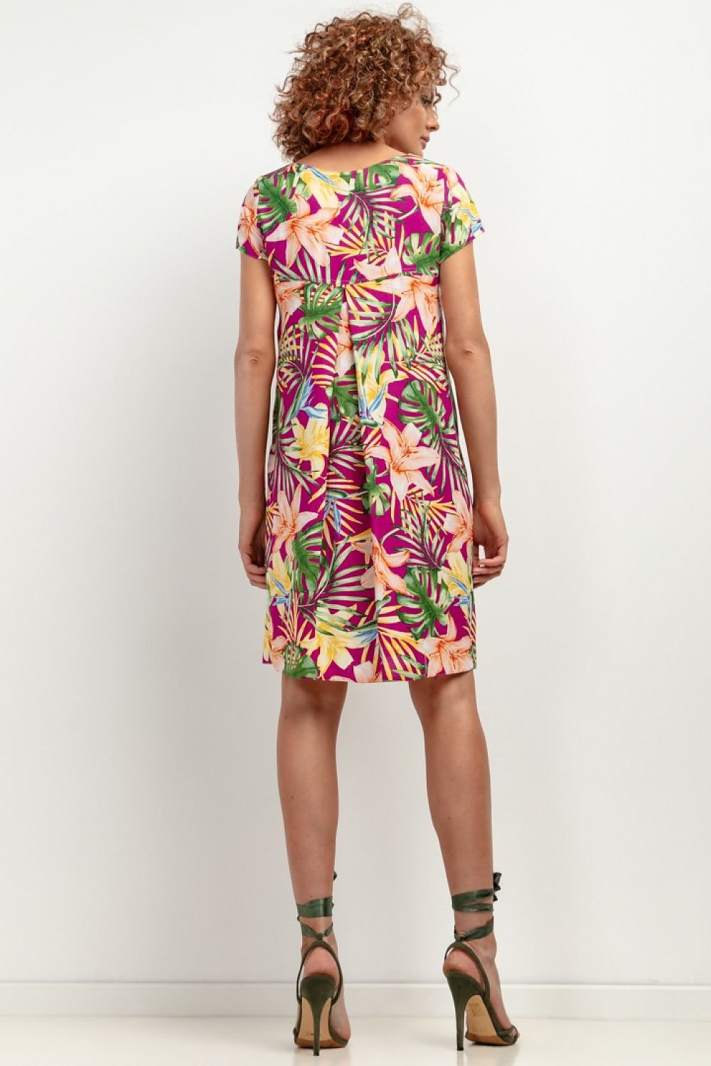 TEEK - Floral Printed Shift Day Dress DRESS TEEK MH